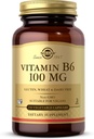 Solgar 维生素B6 100毫克,250 蔬菜胶囊