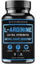 额外强度L Arginine Capsule 1500mg - Stamina、肌肉、宽度和能量的硝氧化物补充剂 - 有L-Arginine、L-Citrulline和基本氨基酸的强力无助剂