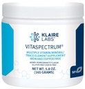 Klaire Labs SFI 健康 VitaSpectrum 粉末——儿童多维特敏/矿工,在Berry-石榴园为儿童提供23个基本营养物,无铜、铁、格卢滕或卡辛(30个服务单位,171格拉姆)