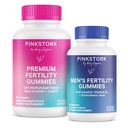 Pink Stork 妇女和男子的生育率-产前孕育支助-Inositol、COq10、Folate-激素平衡