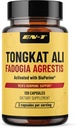 EN-1 Tongkat Ali for Men(长杰克) Fadogia Agrestis and Tongkat Ali 每服一种生物牡蛎, 汤加-Ali for Men - 120 Capsules Tonkat-Ali Long Jack