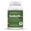 草药Forever Guduchi Sat Capsules Tinospora Cordifolia 支持文摘平衡 Vata 和 Pitta 90 Vege Capsules 800 Mg 每种