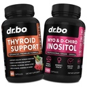 甲状腺素支持 & Myo-Inositol & D-Chiro Inositol 补充 Capsules - 对代谢、Mood & Energy的自然支持 - 40:1 妇女、月经周期、女性健康的比例