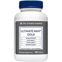 维他命商店(Vitamin Shoppe Ultimate Man Multivitamin) - 高潜能能量和抗氧化剂混合剂 - 最佳男性健康综合日多矿物补充剂 - Gluten & Dairy Free (180片)