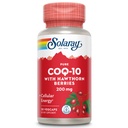 SOLARAY纯CoQ-10 200 mg → 健康心脏功能和细胞能量支持 → 增强 Herb Blend → 30 Veg Caps