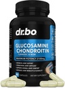 Glucosamine Chondroitin MSM Turmeric - 联合保健补编 2100mg Knee Bone & Joints - 联合支助补编 Pills 高级Glucosamine Sulfulate Capsules 为成年男性提供联合补编