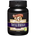 Barlean的Omega总量 3 6 9 软胶、Borage和Flaxseed Oil的混合鱼油补充剂、1,000毫克Omegas ALA、EPA、DHA和GLA用于联合支助补充剂和心脏健康,90项
