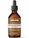 Ultra6 营养 Ashwagandha 液滴 -- -- 有机Ashwagandha 补充剂Rhodiola Rosea Tincture -- -- 木和能源根提取剂 -- -- 男女补充剂