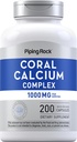 管道岩珊瑚钙 1000 mg → 200 Capsules → 200 Capsules → Bone 配有维生素D, C,和镁 → N-GMO, Gluten Free Supplement