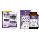 配制的Probiotics Mood+Acidophilus Probiotic 补充剂和锌补充剂 30mg 高概率 Raw 锌和维生素C 多矿补充剂