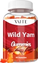 (原始内容存档于2017-09-25). Wild Yam Root Gummys 1000mg – Dioscorea Villosa Herbal Supplement for Women – Menopause & Hormonal 平衡支持 – 支持女性健康 – 非GMO,Gluten-Free,Vegan – 60 Chewables