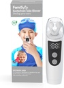FamiSym Eustachian Tube Unclogger, Tinnitus 和 Ear 疼痛的减轻耳朵压力设备之家, 维持耳朵压力平衡, 减轻耳朵的不适, 501-白色