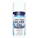 结构化的 Colloidal Silver Gel 外加强度 - 专题冷却 - pH 平衡 35ppm 结构化的银 提供舒缓烧伤和皮肤刺激