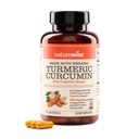 NatureWise Curcumin Turmeric 2250mg - 95% Curcuminoids & BioPerine Black Pepper 为高级吸收提取 - 日常联合和免疫健康支持 - Vegan, Non-GMO, 90 Counter [30日供应]