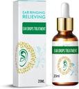 Tinnitus 环耳救济、天然草药配方 耳环救济滴、Tinnitus 石油 有效恢复耳环和改善听力 - 1pcs