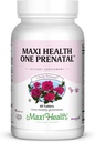 Maxi 妇女健康产前维生素 -- -- 每日一次带有甲基福拉特的产前,Gentle Iron和DHA支助 -- -- 医生配制,Kosher多维他明用于妊娠 -- -- 60卡普尔(60天供应)