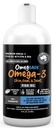 狗和猫食用鱼油(Omegase Fish Oil for Dogs & Cats) - 猫和狗食用鱼油(Omega 3 fine for Pets Omega 3 for Cats & Dogs) - 皮皮和大衣,Iching, Sheding, Joints & Immune Health - 100% Pure Omega Fish Oil with EPA & DHA (16 oz)