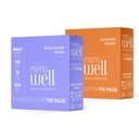 MenoWell Menopause 能量和蛋白质条换妇女(原博萨酒吧)、双巧克力布朗尼(10个伯爵)和花生酱巧克力(10个伯爵),高纤维和蛋白质,20个伯爵(1个每人盒)
