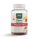 365 由全食品市场,有机维生素D3 Gummy,160 Counter
