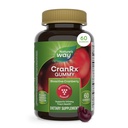 自然之道 CranRx Cranberry Gummys, Urinary Tract 健康支持*, 100% 全 Cranberry 水果集中 D-Mannose, 维生素C, 60 Gummys (包装 May Vary)
