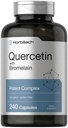 Horbäach Quercetin 与 Bromelain 补编 | 240 Capsules | 非 GMO 和 Gluten free