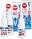 游泳SielTM Pro 3-Pack All Natural Swiner's Ear Drops 供日常使用而不是酒精滴或耳塞. "你的耳朵的解决方案" "所有年龄的所有水接触"