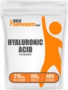Bulk Assupports.com Hyaluronic酸粉 - 如Hyaluronate钠,Hyaluronic酸补充剂 - 食品品级,无胶质 - 每服215毫克,100g(3.5 oz)(包1)