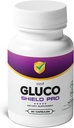 GlucoShield Pro - 天然补充维生素B1, B2, B6, 镁,锌和钙 → NO-GMO,无兴奋剂,易取 → 在美国制造,GMP-认证 → 30 Capsules, 1个月供应