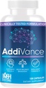 AddiVance 120 Caps - 增强焦点,内存,平衡行为的自然脑支持补充 - 临床上证明的无哈比人形成大脑补充 - 由医学专业人员制定.