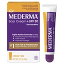 Mederma 刀疤奶油加SPF 30 - 高级刀疤治疗、防止太阳受损、减少疮、烧伤、外科和伤疤的外观,0.7 oz