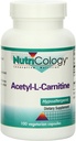 营养学 Acetyl-L-Carnitine 500mg 补充物 - 代谢和能量支持,ALC,自由形式氨基酸,蔬菜卡普尔斯 - 100 计数