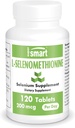 SuperSmart - L-Selenomethionine 200 mcg/日(硒补充) - 高吸收 - 基本轨迹矿物 | Non-GMO & Gluten Free - 120片