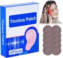 Tinnitus Relief for Ringing Ears,120PCS Tinnitus 补丁,有效缓解听力损失 3BOX
