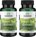 Swanson Green Tea 提取器 500 毫克 60 卡普尔(2包)