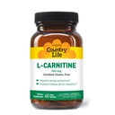 L-Carnitine 500mg – 60 Vegan Capsules – 支持能源生产和脂肪代谢 – 包括用于利用的维生素B6 – 无葡萄糖,认证 Vegan 氨基酸补充剂