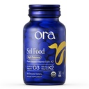 Ora 有机维生素D3 5000IU + K2 - 来自Lichen和Chickpeas的维根维生素D 用于骨骼健康,免疫支持,和混合,最大吸收 - 1个月供应,30块可切片