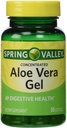Aloe Vera Gel 25 毫克,集中提取物,50软胶