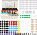 RELIANCER 分子模型 Kit,419PCS 有机分子化学集 w/Atoms & Bonds, 分子结构建设 化学学习 Kit,STEM 教师科学包,学生,青年科学家