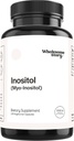 精致的故事 Myo-Inositol 补充 → Inositol 粉末 Capsules → Myoinositol → 2000mg Per service → 500mg Per Capsule → 男与女生育率补充 → 维生素 B8 → 120 Capsules