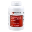 与MSM签订的Glucosamine & Chondroitin议定书 -- -- 联合支持* -- -- Chondroitin MSM补编 -- -- 非GMO和奶制品免费 -- -- 180个Veg Caps
