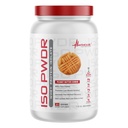代谢营养 Whei蛋白隔离 ISO PWDR 花生酱 Cookie, 1.54lb, 23 services, 26g蛋白, 快速消化, 零卡布, 美味Flavor, 甚低卡布和脂肪, 零乳糖