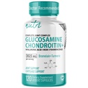 (原始内容存档于2018-07-21). Natural's Fusions Glucosamine Chondroitin MSM Turmeric Boswellia - 联合支持补编 - 120 Capsules - Chondroitin Sulfate Capsules - 与Hyaluronic酸 - 支持健康骨骼