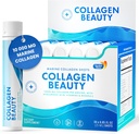 瑞典的Nutra - Collagen Beauty → 10,000 mg 水解海洋Collagen 液体补充剂 - 30 x 25 ml 每日射击 → Hyaluronic Acid and Vitamin C 支持健康头发,皮肤,钉子 → 无糖