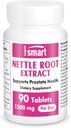 Supersmart - Nettle Root 提取器 每日1500 mg – Stinging Nettle Root 提取器 – 支持健康尿道提取器 – 男性前列腺补充器 → 非GMO - 90片.