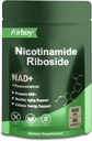 Airboy NAD 配有 Nicotinamide Riboside Resveratrol & Quercetin 900 mg, NMNH 男女支持抗衰老,能源,焦点 - 80卡普尔