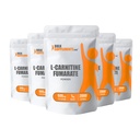 Bulk Assupports.com L-Carnitine Fumarate Powder - Carnitine Assupports, L-Carnitine 500mg - Gluten Free, 500mg / service, Gluten Free, 5kg(11磅) (Pack of 5)