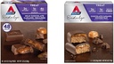 Atkins Endulge 牛奶巧克力焦糖广场 48 Count & Cocolcolor Caramel Mousse 酒吧 5 Count Bundle