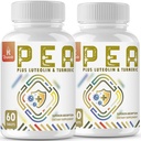 1500 MG Palmitoyl乙醇酰胺加Luteolin 98% & Turmeric, 高吸收,微营养化 Pea 补充不适管理-美国制造 - 120片