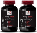 α-酮酸钙 - NITRIC OXIDE BOSTER - 氧化氮粉 L-阿吉宁,肌肉泵,强度训练,锻炼强度,运动助推,GKG补充 2瓶180片