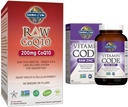 生活植物园 Omega 3 6 9 补充 - Raw CoQ10 Chia种子全食营养和锌补充 30mg 高钾 Raw 锌和维生素 C 多矿物质补充